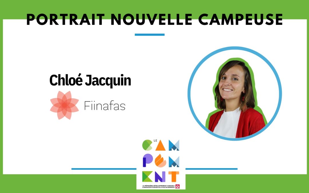 Portrait nouvelle Campeuse – Chloé Jacquin fondatrice de Fiinafas