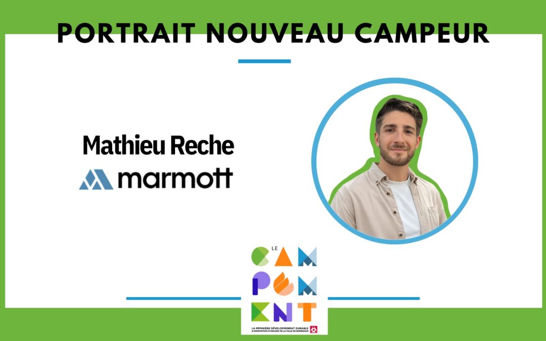 Portrait nouveau Campeur – Mathieu Reche fondateur de Marmott