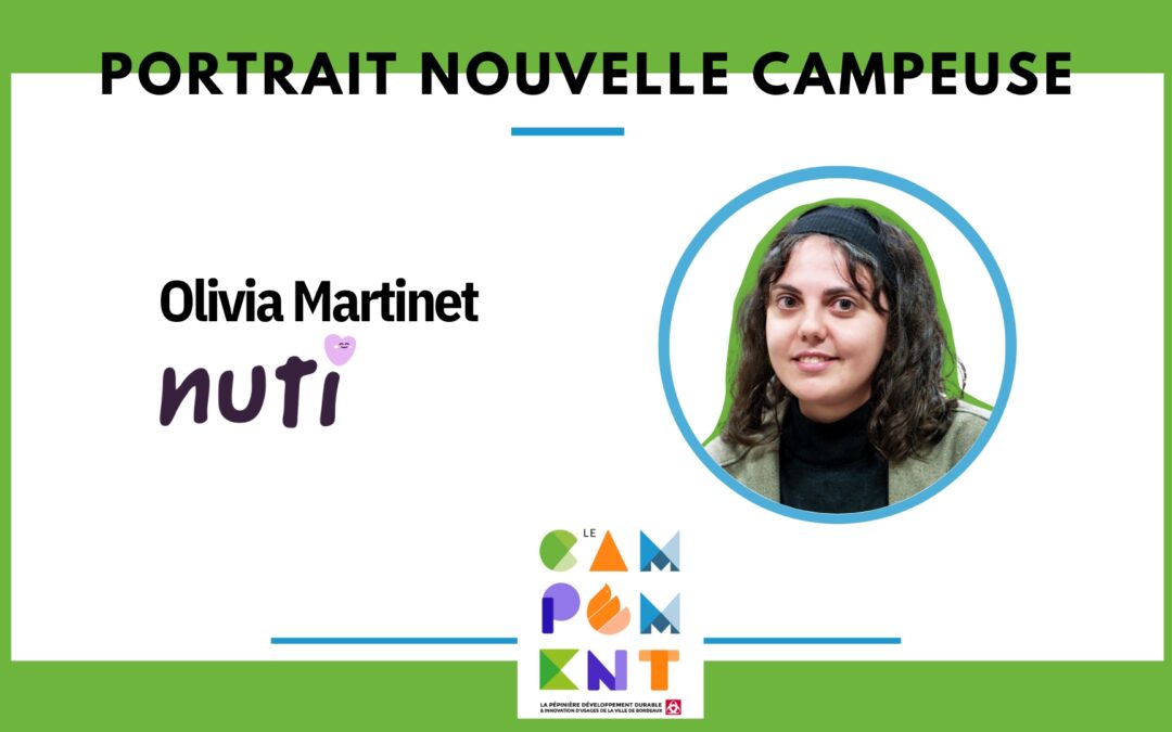 Portrait nouvelle campeuse – Olivia Martinet fondatrice de Nuti