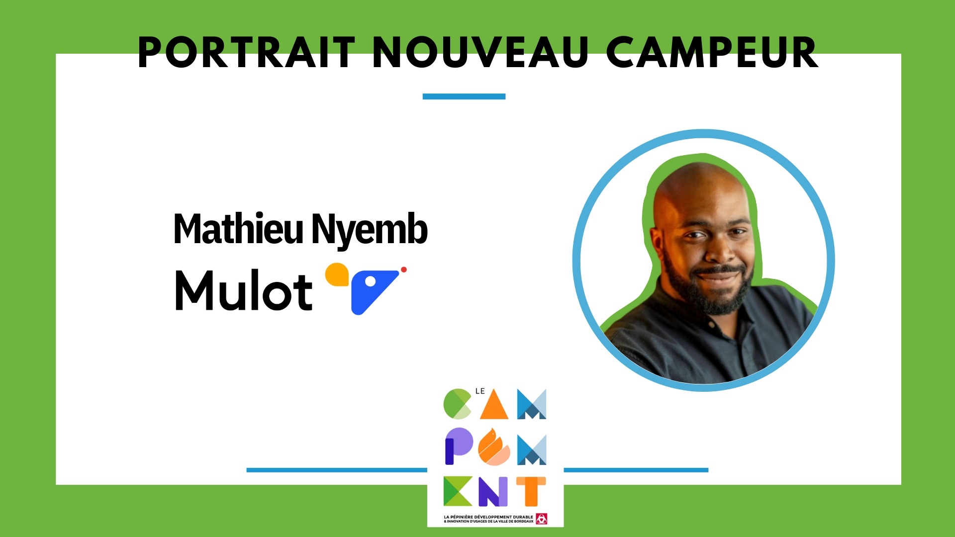 Portrait Nouveau campeur - Mulot Learning