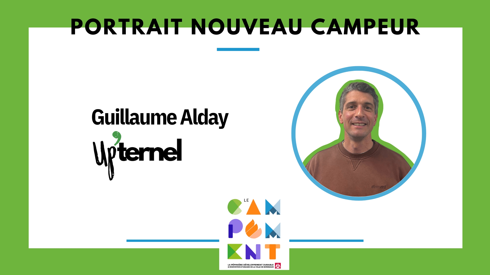 Portrait nouveau campeur - Upternel